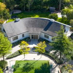 rijstaande villa met tuin en zwembad, gerealiseerd ontwerp met architectuur en landschap